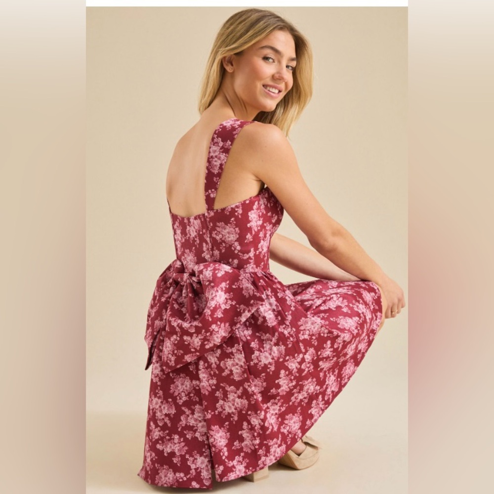 Altar'd State Pink Floral Mini Dress - Picture 2 of 9